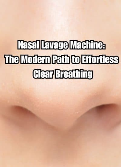 Nasal Lavage Machine