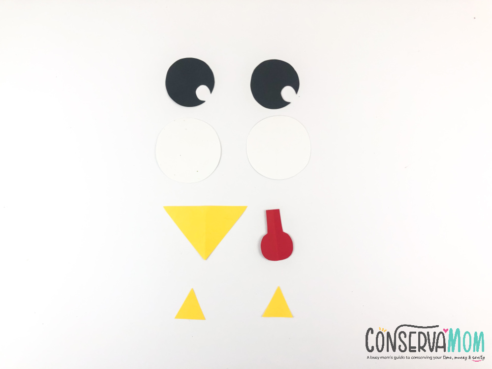 Paper bag turkey craft