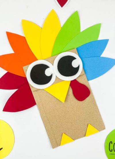Paper bag turkey craft
