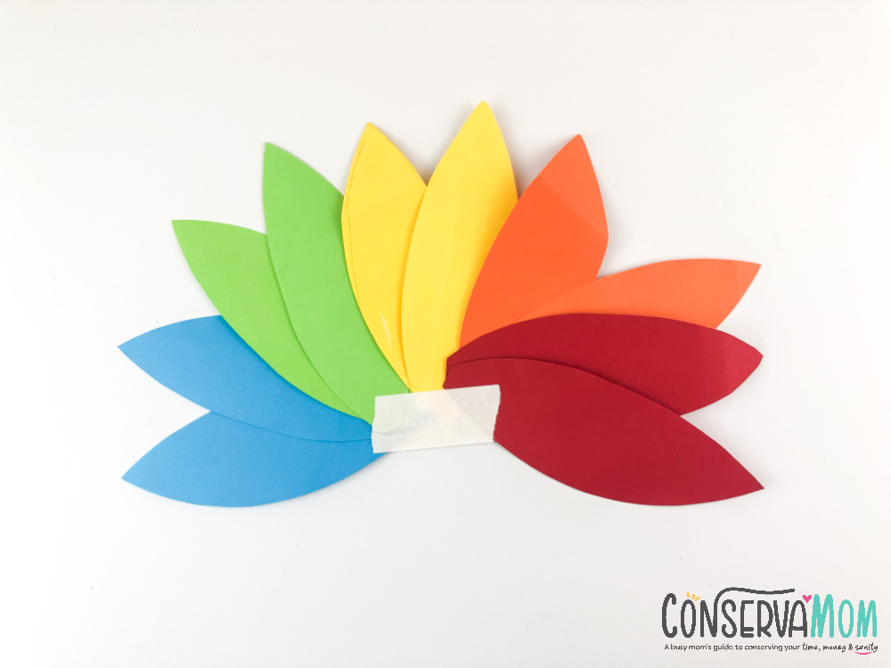 Paper bag turkey craft