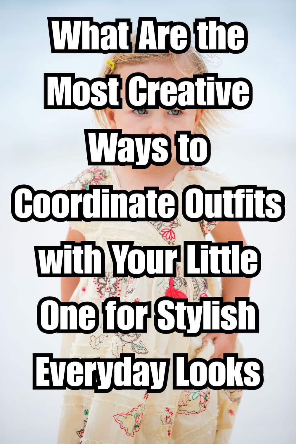 Discover how to coordinate outfits with your little one using colors and accessories, creating a stylish yet comfortable look.