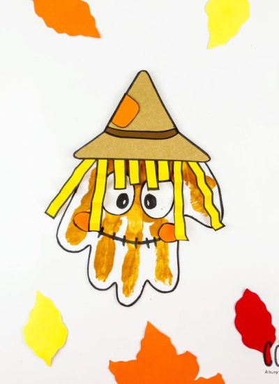 scarecrow handprint craft