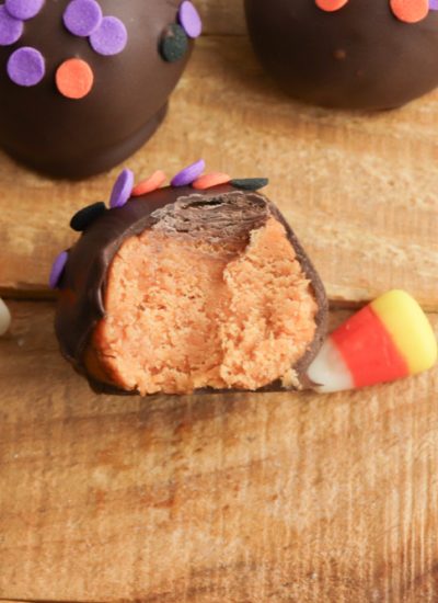 Candy Corn Truffles