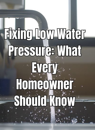 Fixing Low Water Pressure What Every Homeowner Should Know