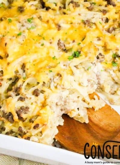 Hashbrown Hamburger Casserole