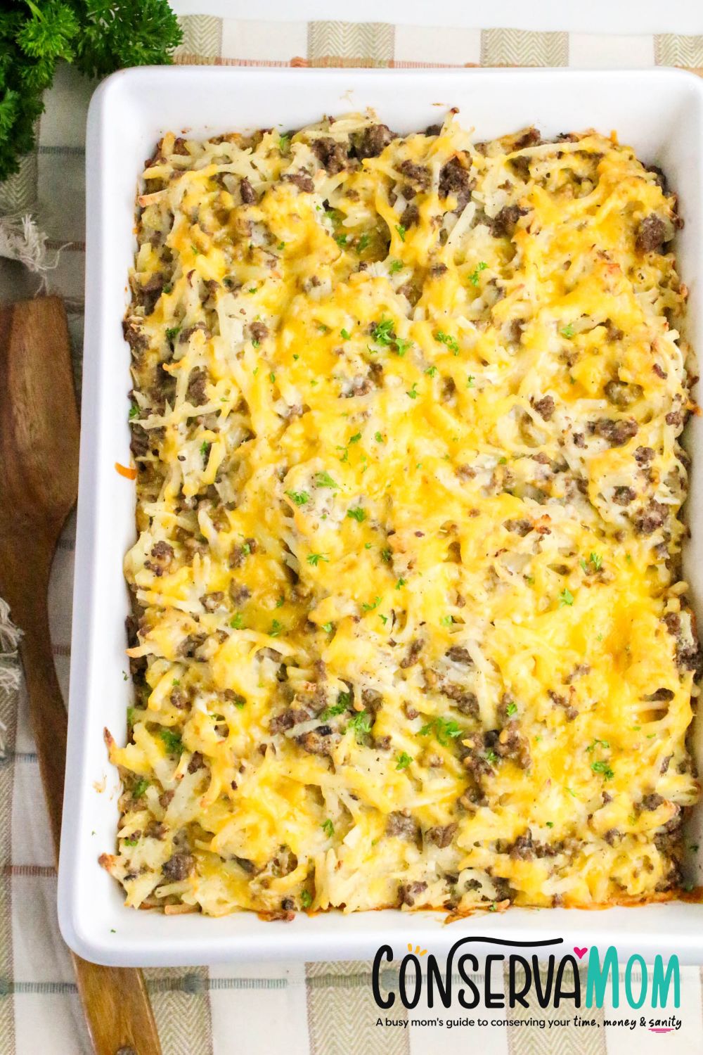 Hamburger hashbrown Casserole 