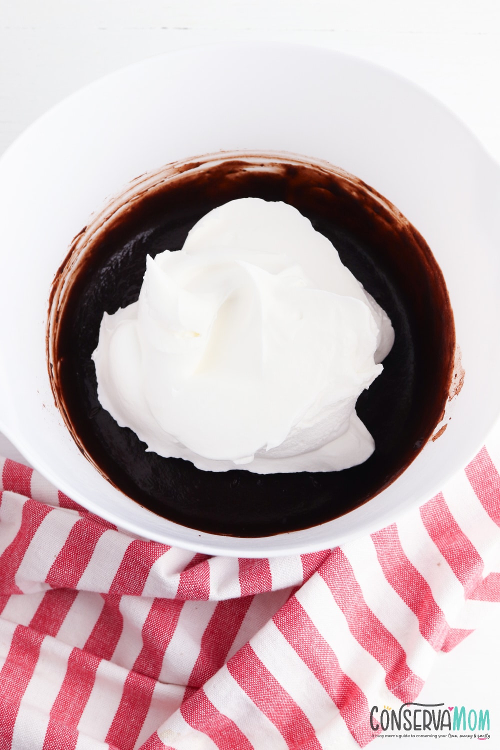 Chocolate Peppermint Poke cake