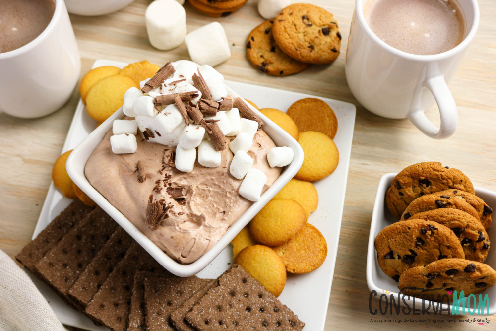 Hot cocoa dip recipe