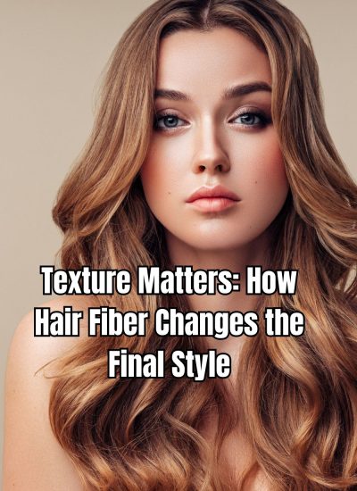 Texture Matters How Hair Fiber Changes the Final Style
