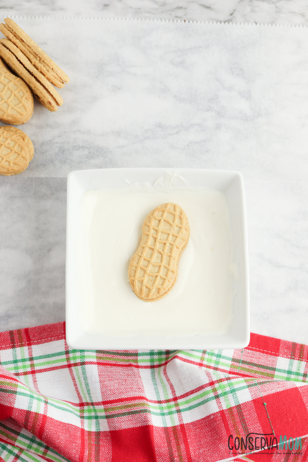 melted snowman cookies
