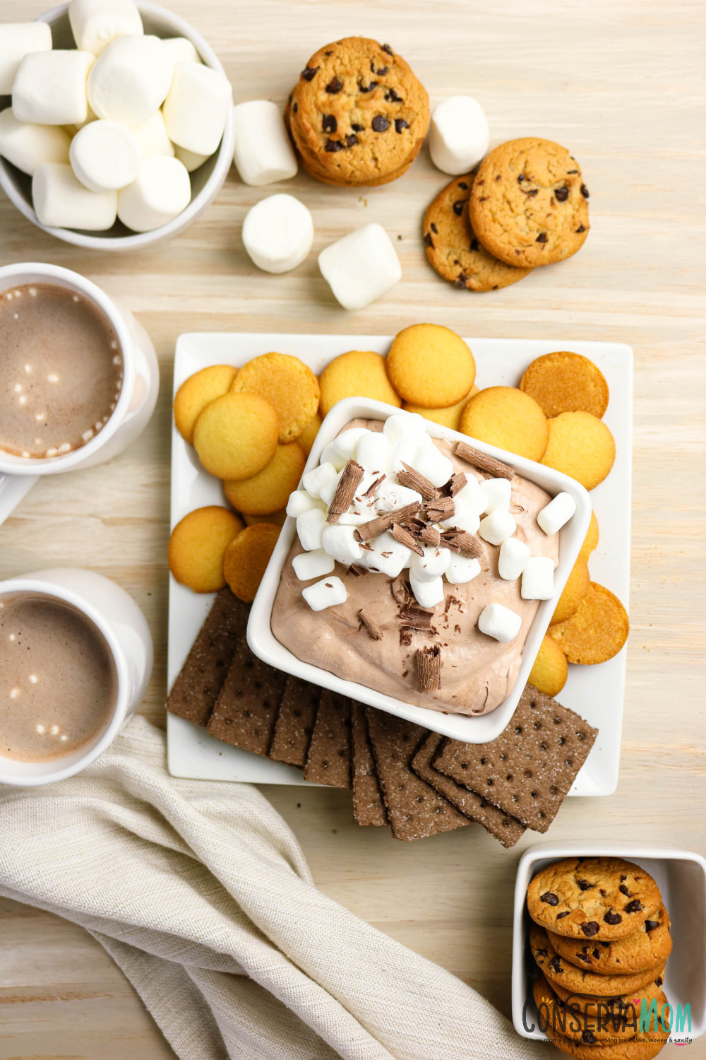 Hot cocoa dip recipe