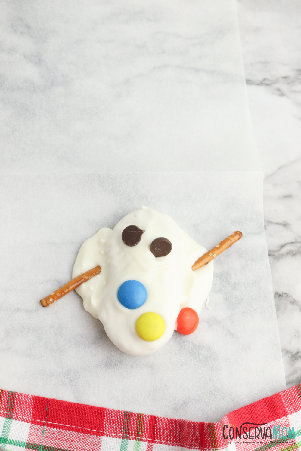 melted snowman cookies