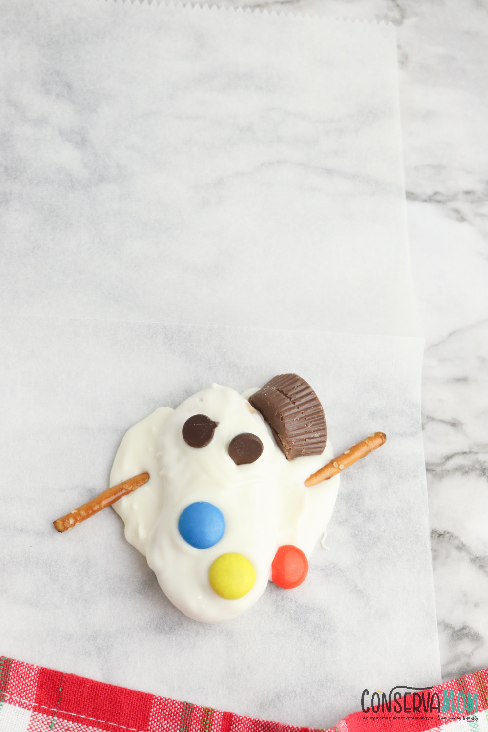 melted snowman cookies