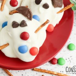melted snowman cookies