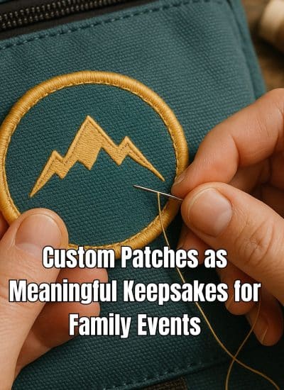 Custom Patches as Meaningful Keepsakes for Family Events