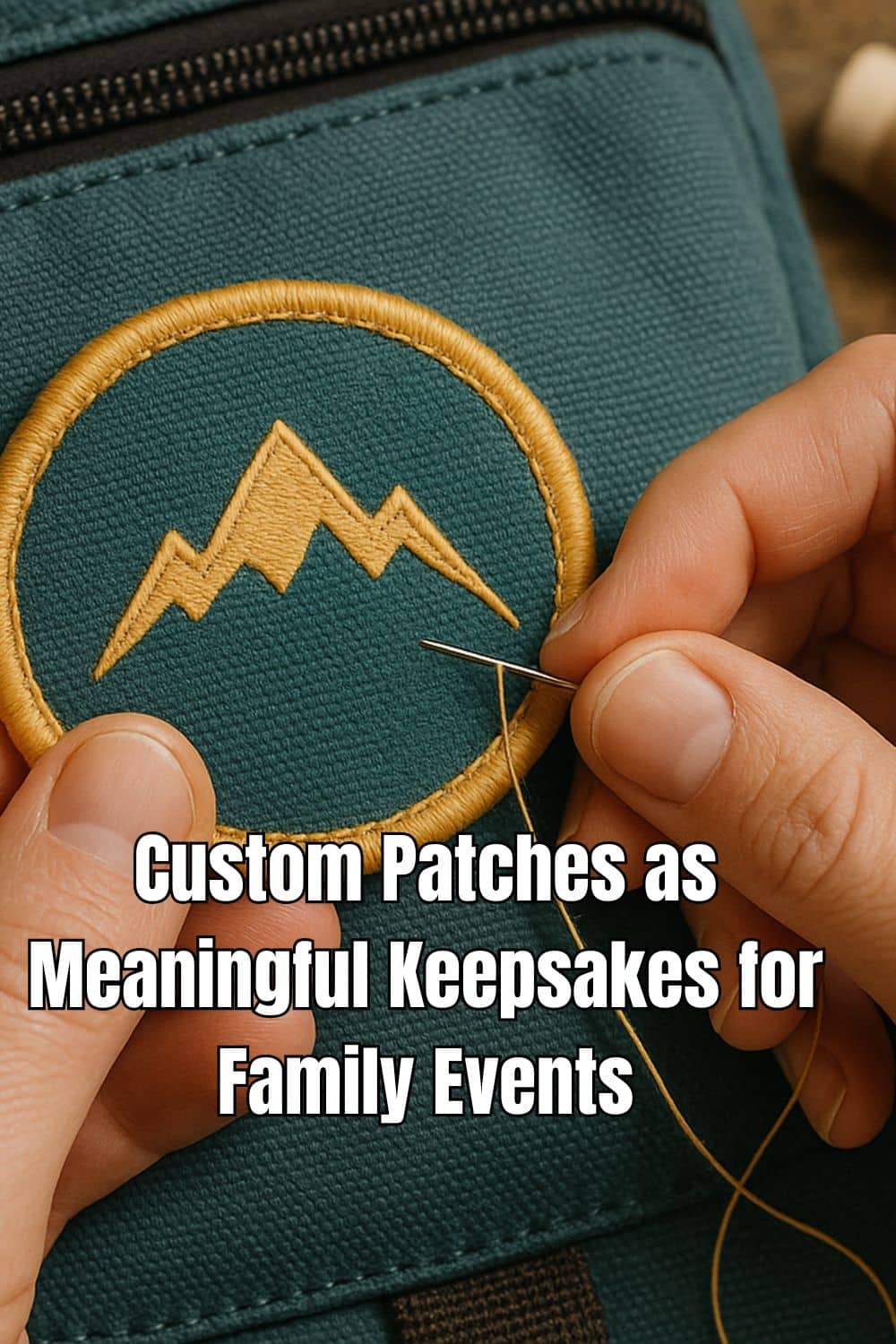 Custom Patches as Meaningful Keepsakes for Family Events