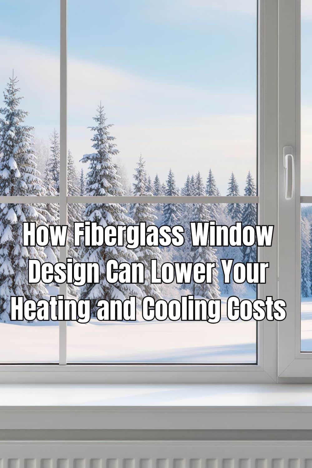 How Fiberglass Window Design Can Lower Your Heating and Cooling Costs