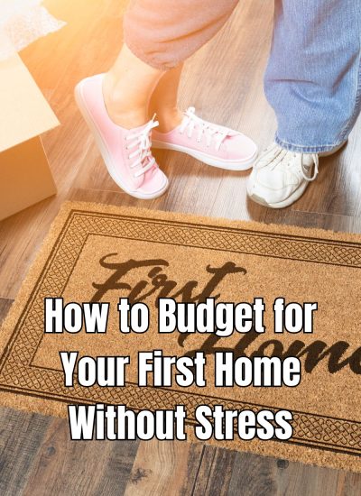 How to Budget for Your First Home Without Stress