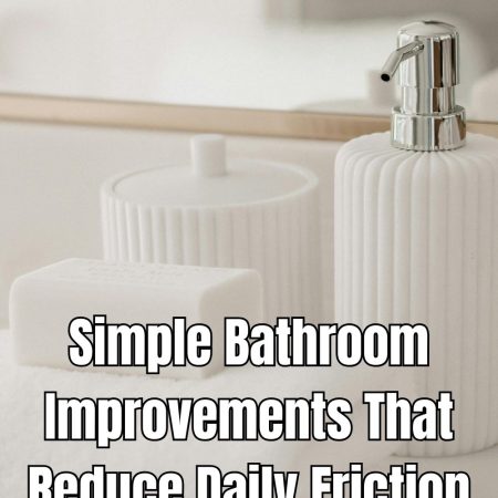 Simple Bathroom Improvements That Reduce Daily Friction
