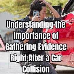 Understanding the Importance of Gathering Evidence Right After a Car Collision