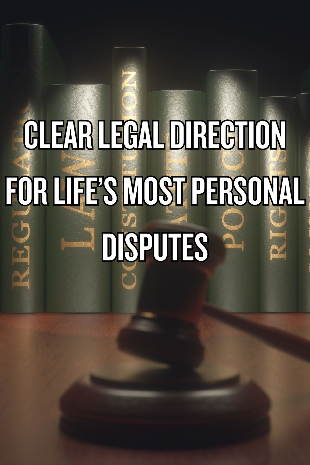 Explore clear legal direction for life's most personal disputes to navigate family issues with confidence and stability.