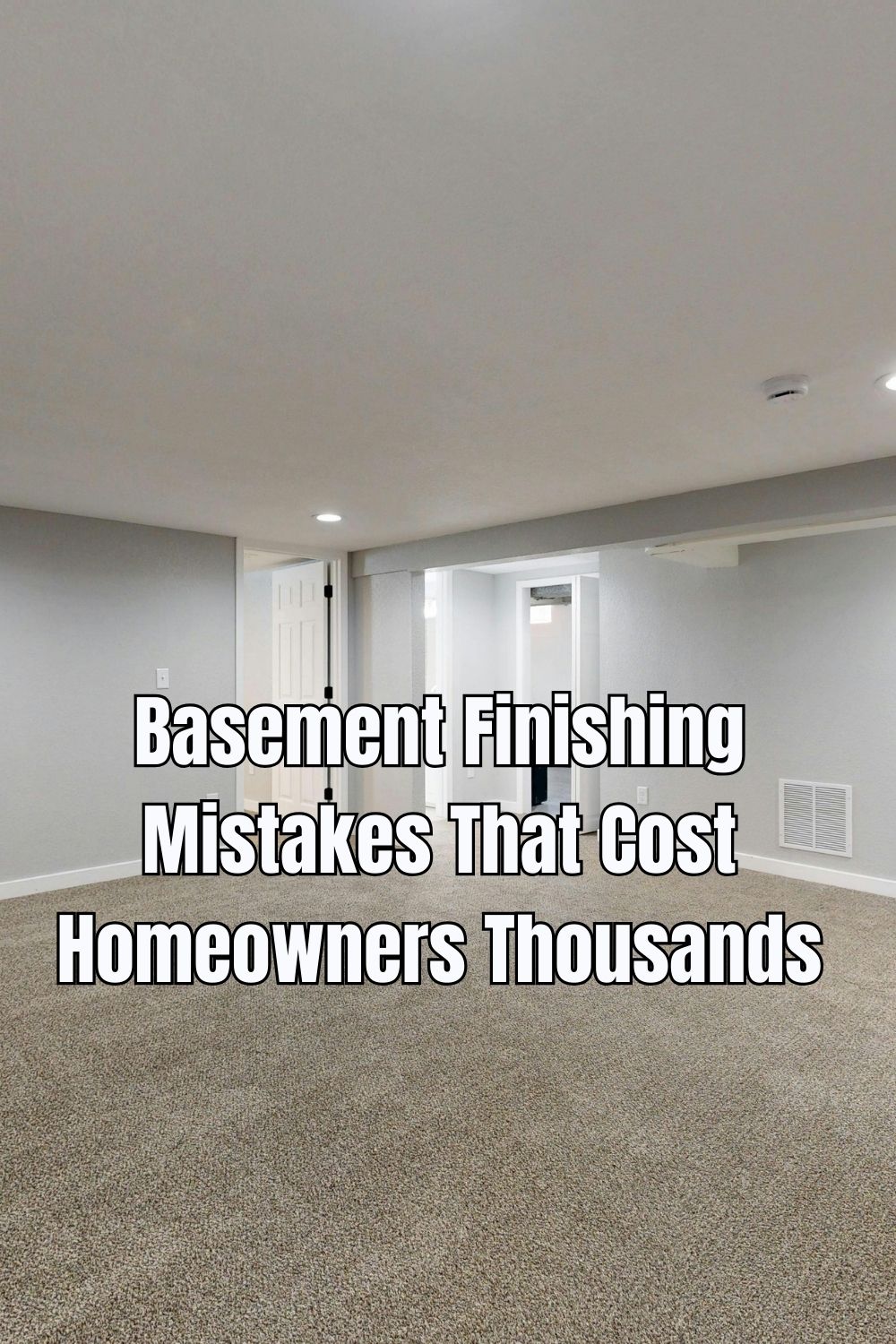 Basement Finishing Mistakes That Cost Homeowners Thousands