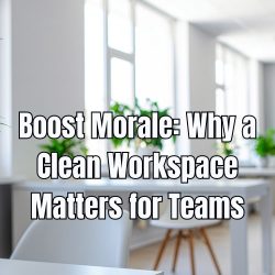 Boost Morale: Why a Clean Workspace Matters for Teams