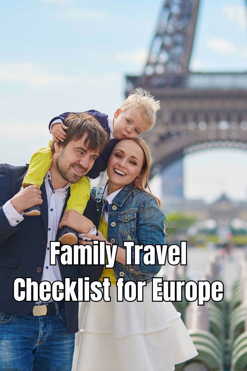 Family Travel Checklist for Europe