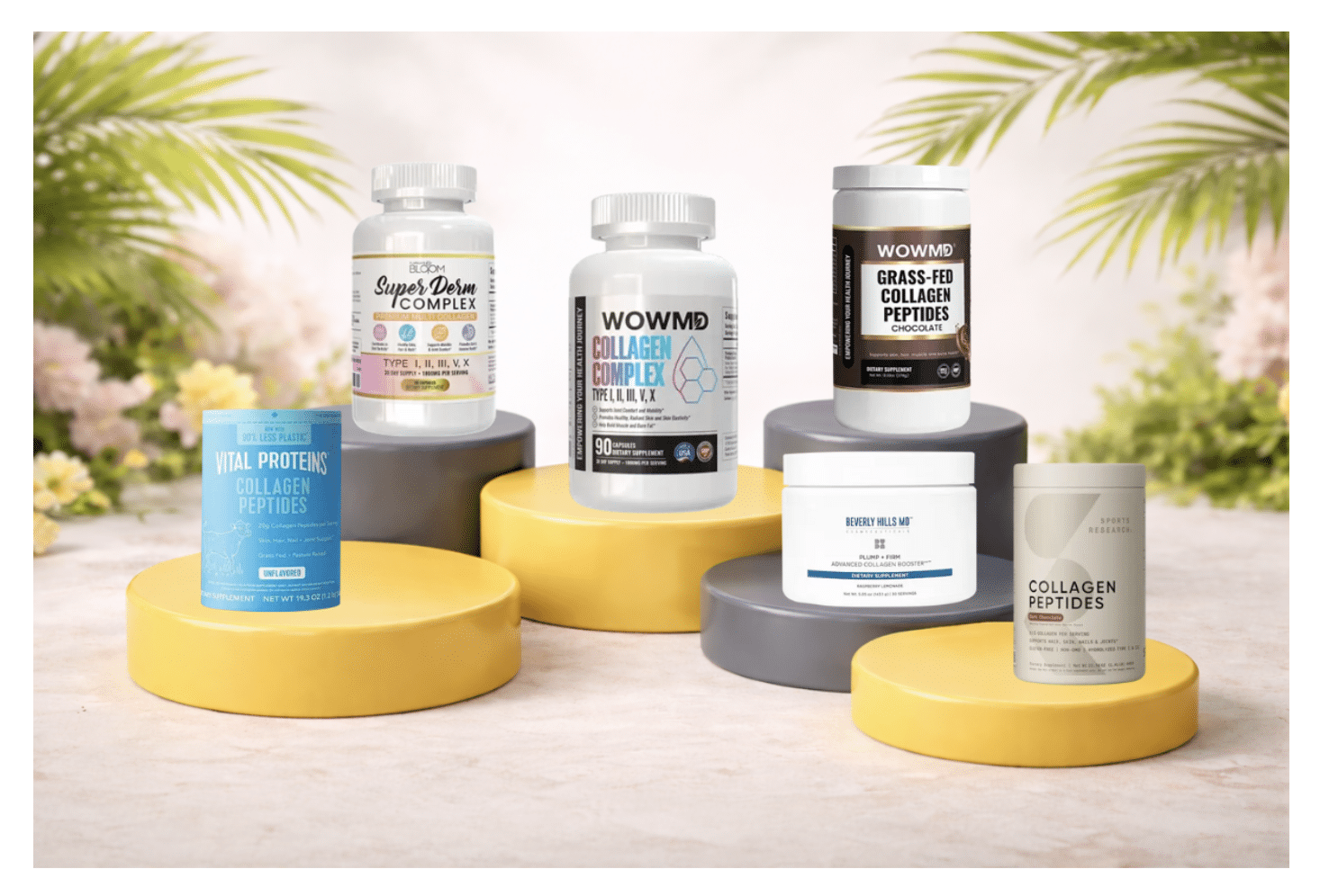 Collagen Powder & Pills For Healthy Skin, Joints & Hair