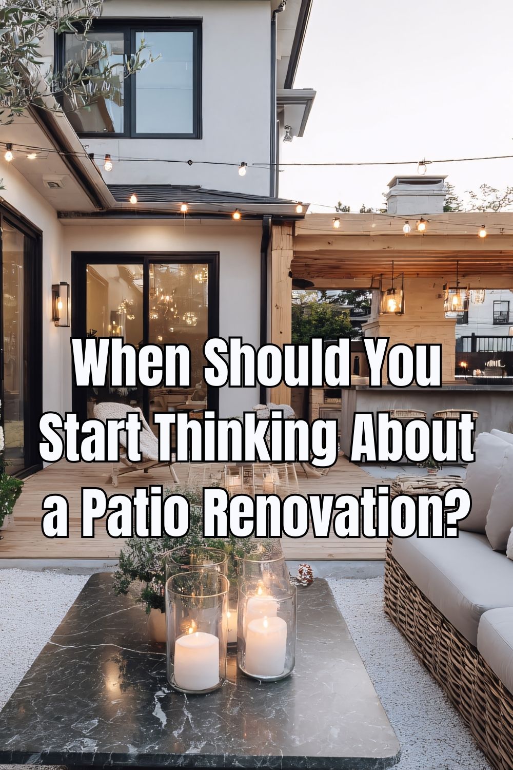 When Should You Start Thinking About a Patio Renovation