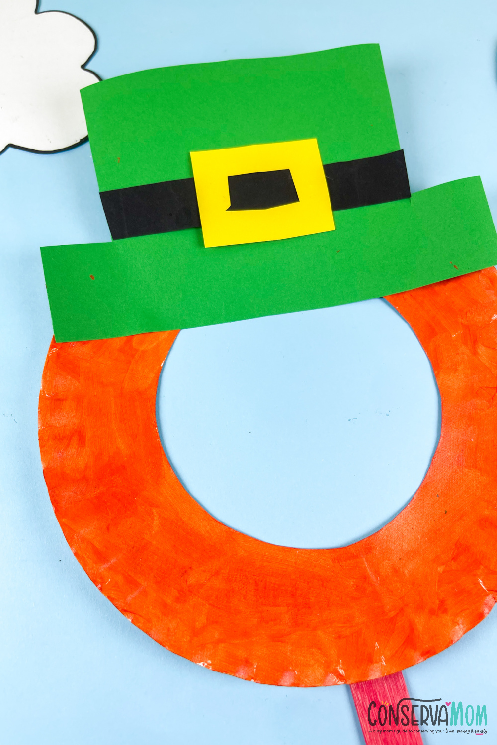 leprechaun mask craft