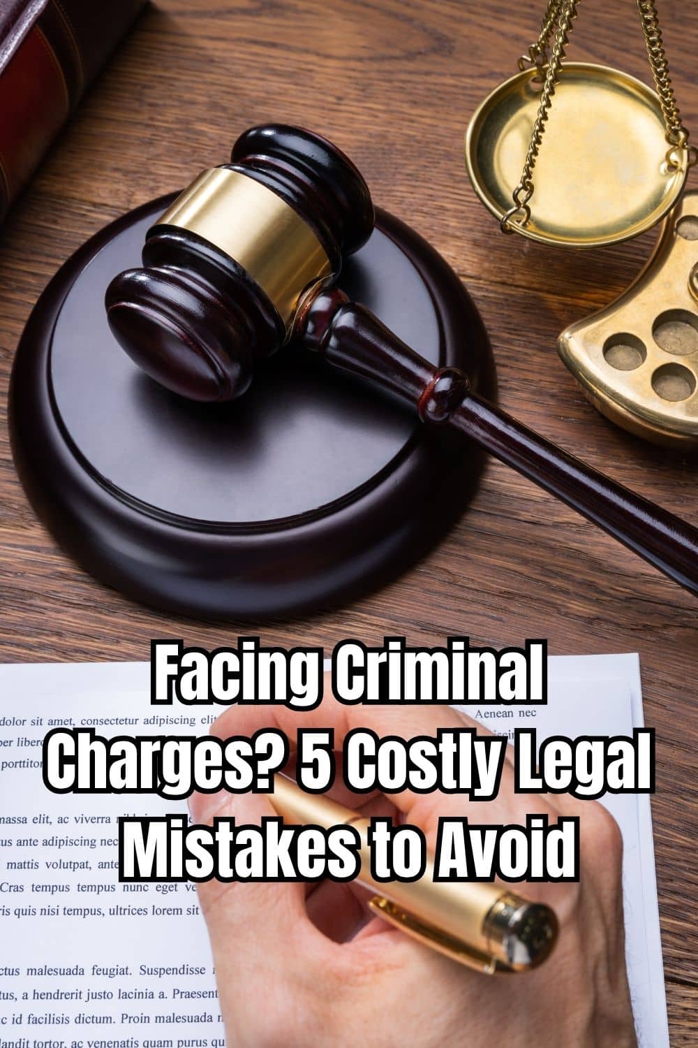 Facing Criminal Charges 5 Costly Legal Mistakes to Avoid