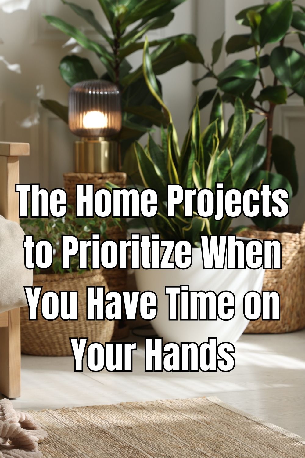 The Home Projects to Prioritize When You Have Time on Your Hands