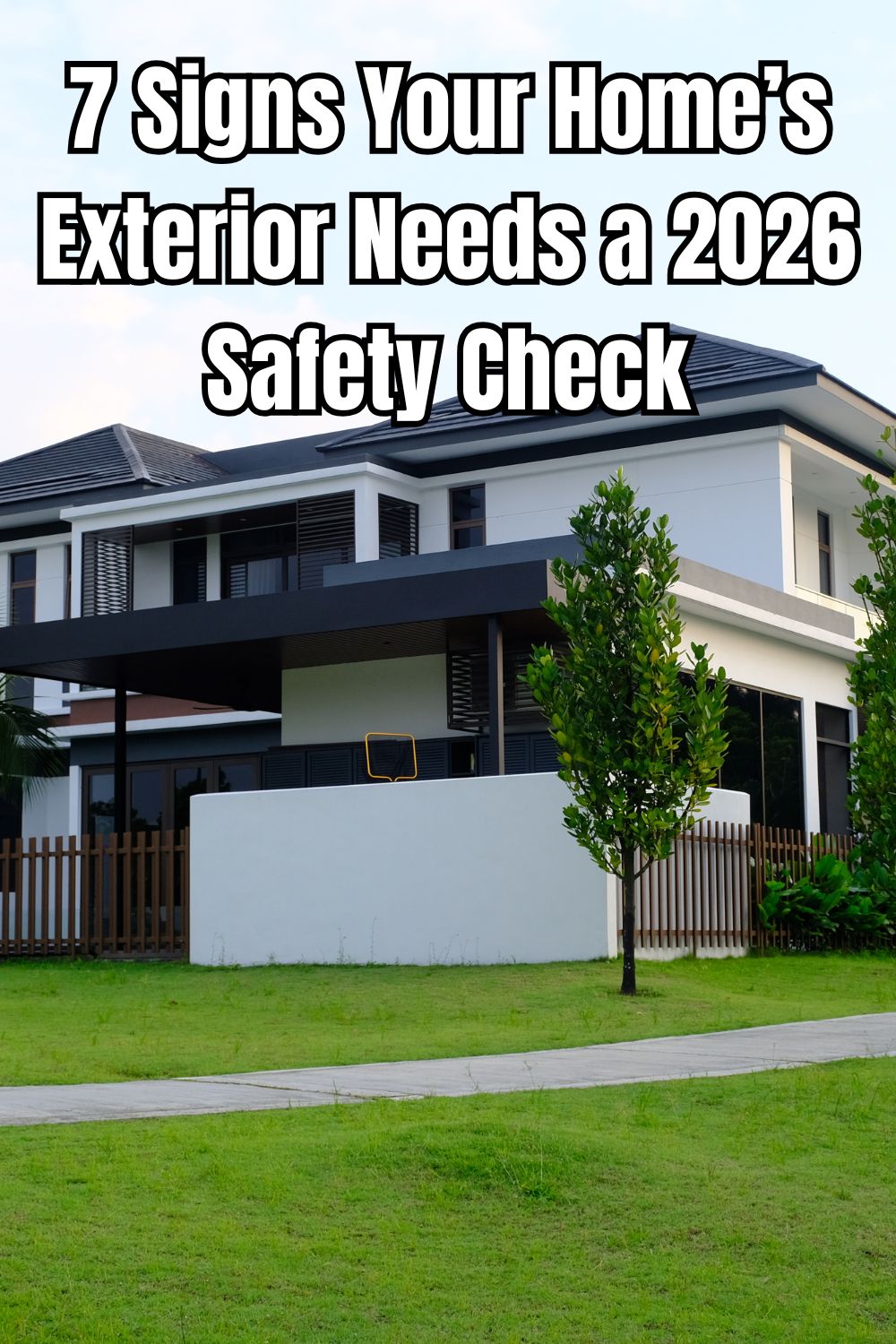7 Signs Your Home’s Exterior Needs a 2026 Safety Check