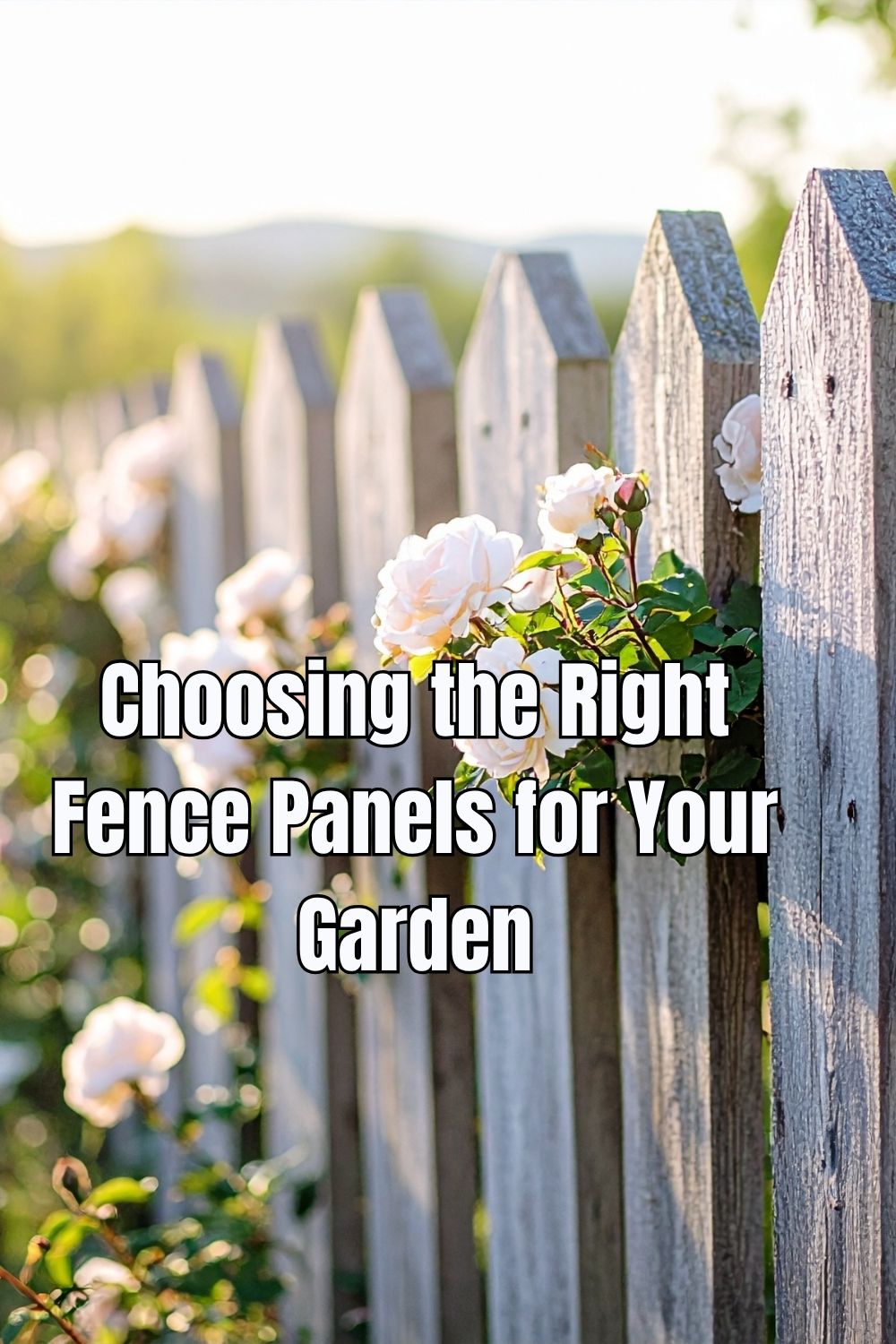 Choosing the Right Fence Panels for Your Garden