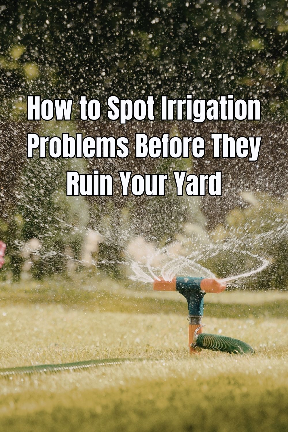 How to Spot Irrigation Problems Before They Ruin Your Yard