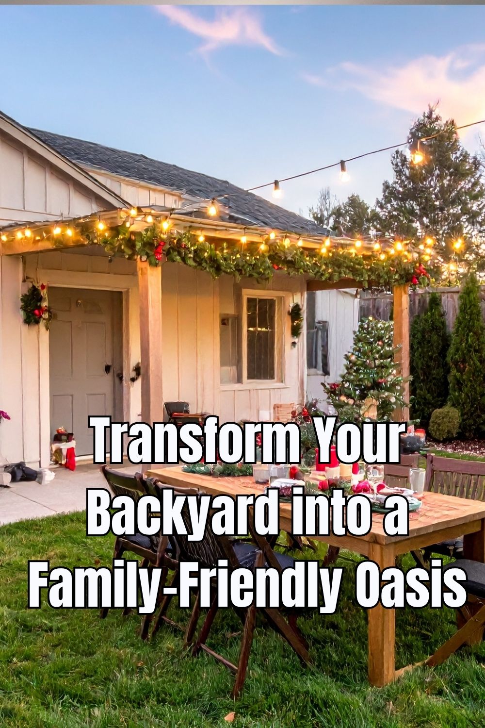 Transform Your Backyard into a Family-Friendly Oasis