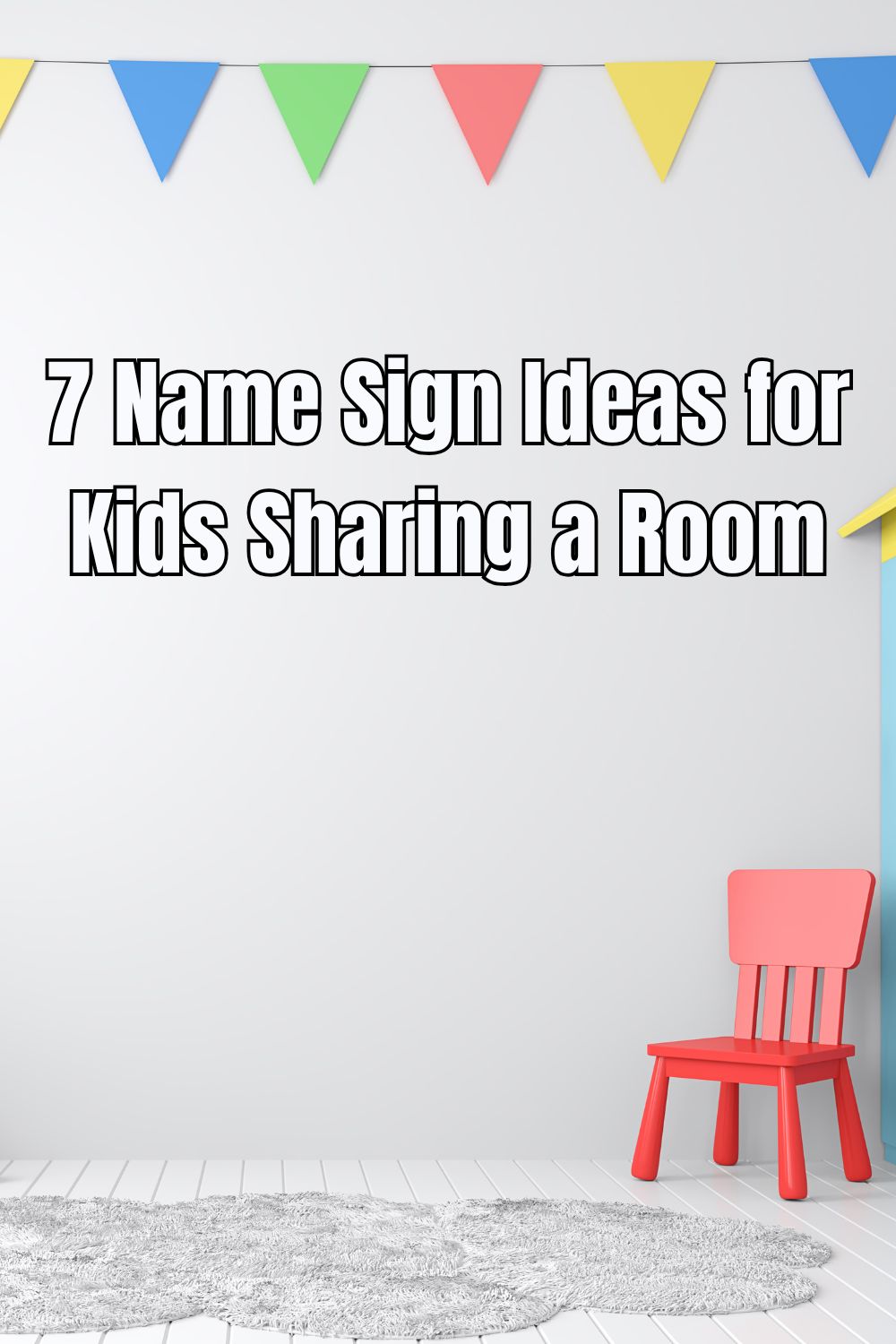 7 Name Sign Ideas for Kids Sharing a Room
