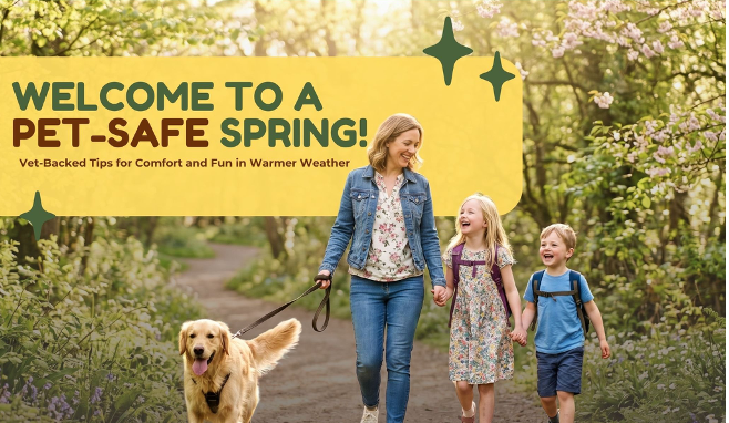 Vet-Backed Ways to Care for Pets in Spring and Summer: National Pet Week Special