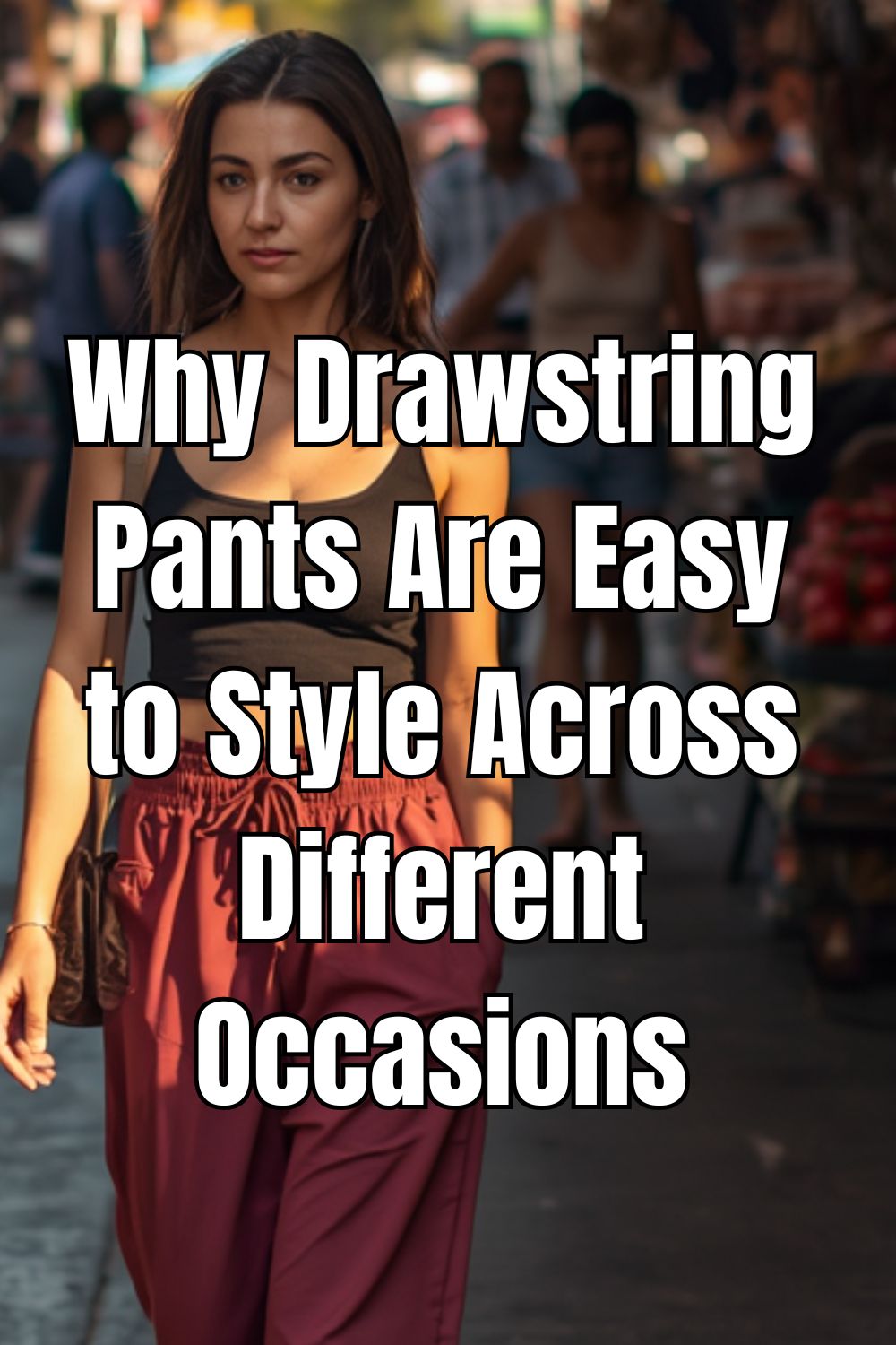 Why Drawstring Pants Are Easy to Style Across Different Occasions