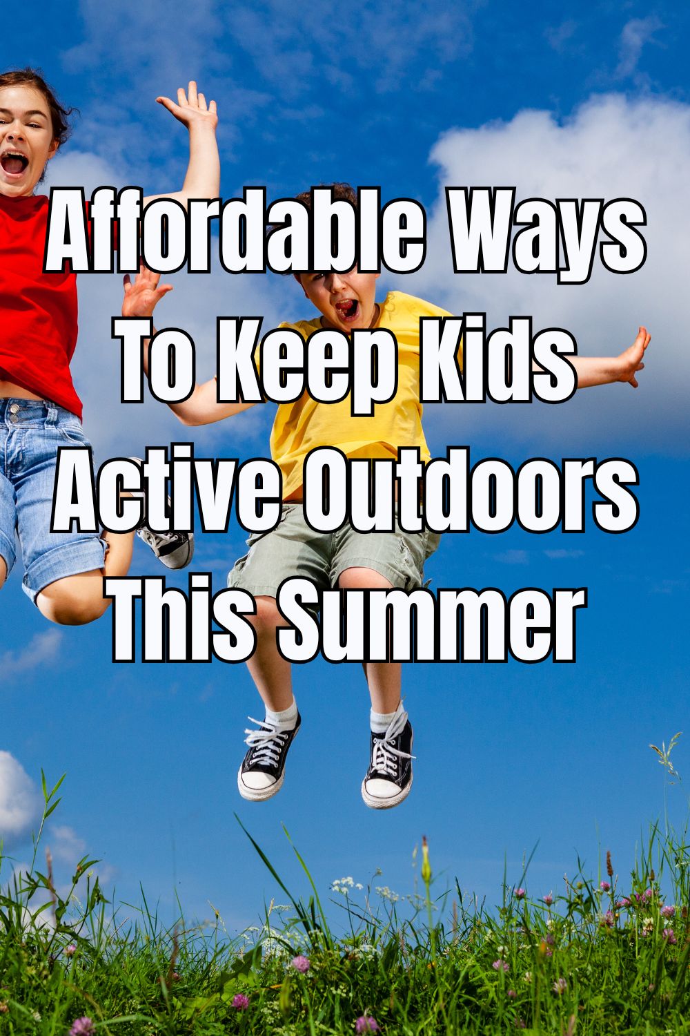 Affordable Ways To Keep Kids Active Outdoors This Summer