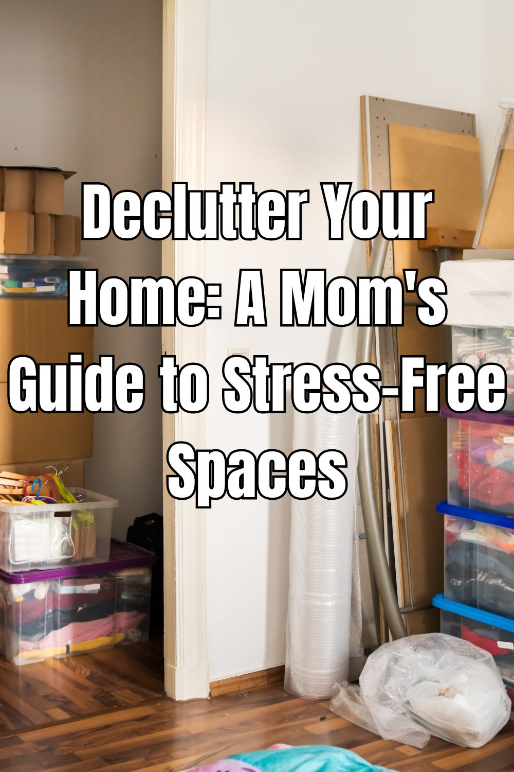 Declutter Your Home A Mom's Guide to Stress-Free Spaces