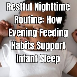 Designing a Restful Nighttime Routine: How Evening Feeding Habits Support Infant Sleep