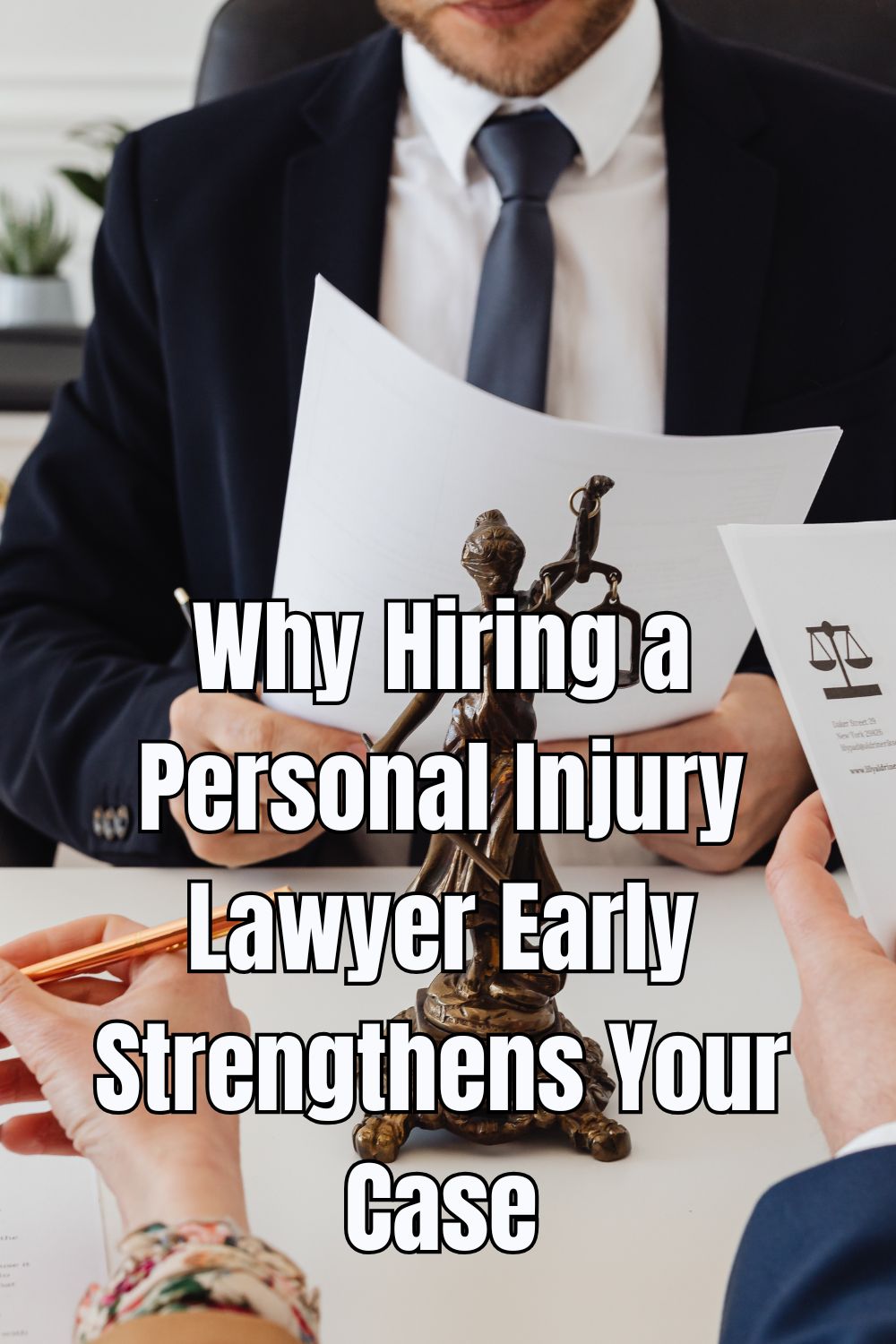 Why Hiring a Personal Injury Lawyer Early Strengthens Your Case